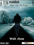 Download mobile theme Walk Alone