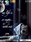 Download mobile theme lonely sayings