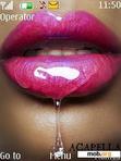 Download mobile theme Hot Pink Lips By ACAPELLA