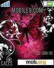 Download mobile theme black rose