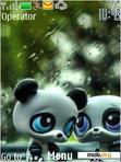 Download mobile theme Love Panda