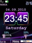 Download mobile theme color clock indicators