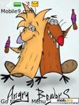 Download mobile theme Angry Beavers