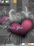 Download mobile theme I love You