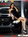 Download mobile theme BMW Babe