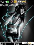 Download mobile theme DJ Girl