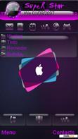 Download mobile theme Purple iphone