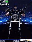 Download mobile theme Lonely biker2