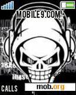 Download mobile theme skull music