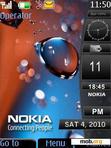 Download mobile theme nokia clock