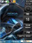 Download mobile theme nokia clock