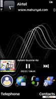 Download mobile theme Soundwave black