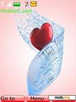 Download mobile theme Heart_In_Water