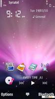 Download mobile theme Purple Twilight