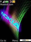 Download mobile theme Nokia neon