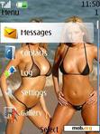 Download mobile theme 2 Hot Babes