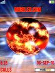 Download mobile theme Explosion Space