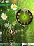 Download mobile theme nature clock