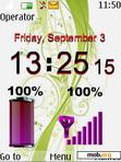 Download mobile theme abstracto battery