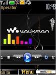 Download mobile theme walkman colored animated