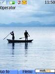 Скачать тему boat on water