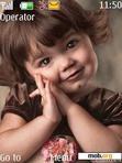 Download mobile theme Little Angel Child