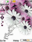 Download mobile theme Animated Pink Flowers