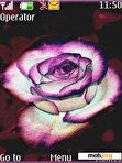 Download mobile theme Animated Pink Rose