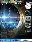 Download mobile theme swf nature clock