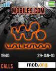 Download mobile theme Walkman animated