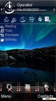 Download mobile theme Night view