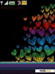 Download mobile theme Animated Hearts