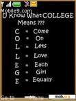 Download mobile theme College_Love