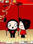 Download mobile theme Animated Pucca