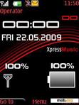 Download mobile theme Xpress Music Clock