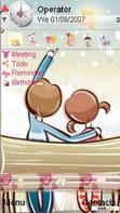 Download mobile theme cute couple