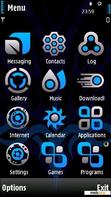 Download mobile theme Blue Shadow