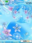 Download mobile theme Flowers fantasy