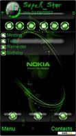 Download mobile theme Green nokia