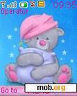 Download mobile theme cute teddy