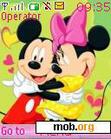 Download mobile theme mickey and minnie