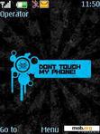 Download mobile theme Don't touch my phone