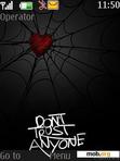 Download mobile theme Don't trust Anyone