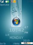 Скачать тему Windows Clock