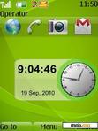 Download mobile theme green dual