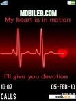 Download mobile theme Animated_Heart