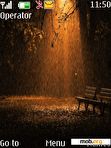 Download mobile theme Rain Lonely