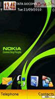 Download mobile theme Nokia Logo Green by NIMS