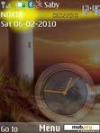 Download mobile theme Lighthouse Clock