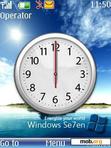 Download mobile theme Windows 7 Clock